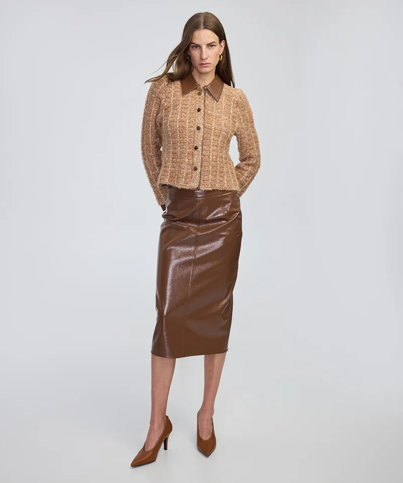 ابيكول Mixed Media Jacket